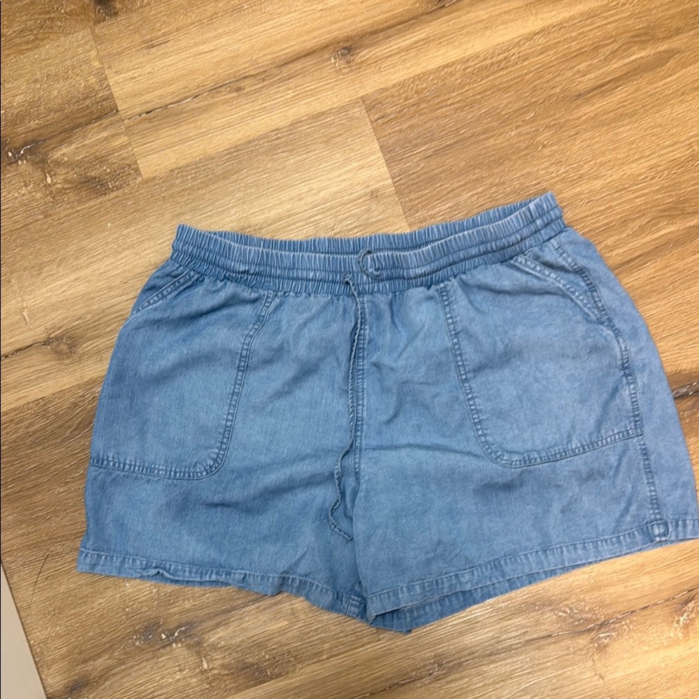 Denim Blue Women's Shorts